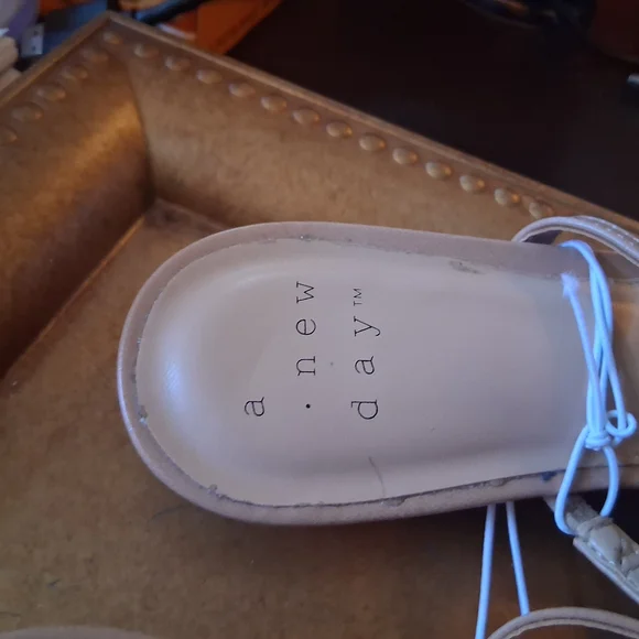 a new day Women's Cream Slingback Sandals - Picture 3 of 5